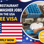 Restaurant Dishwasher Jobs in the USA for Foreigners